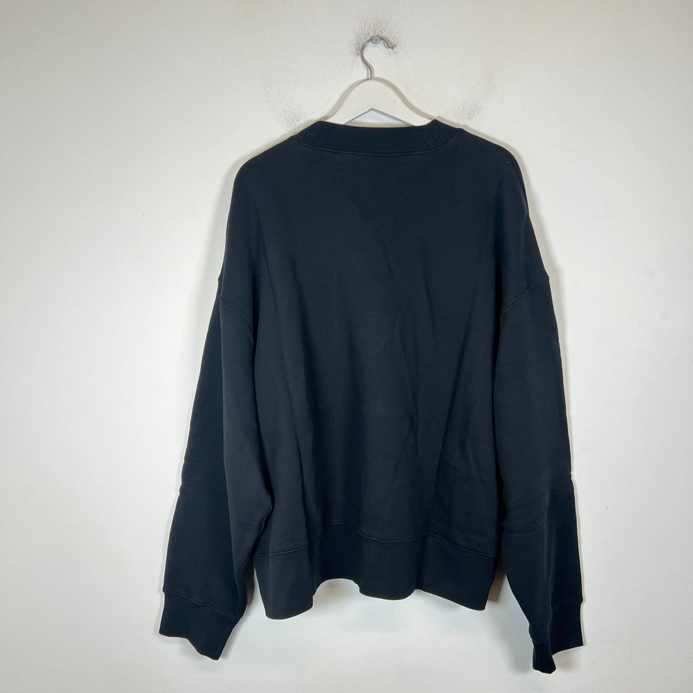 Palm Angels Black Sketch Logo Sweatshirt Size XL