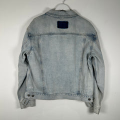 Ksubi Blue Rhinestone Denim Jacket Size S