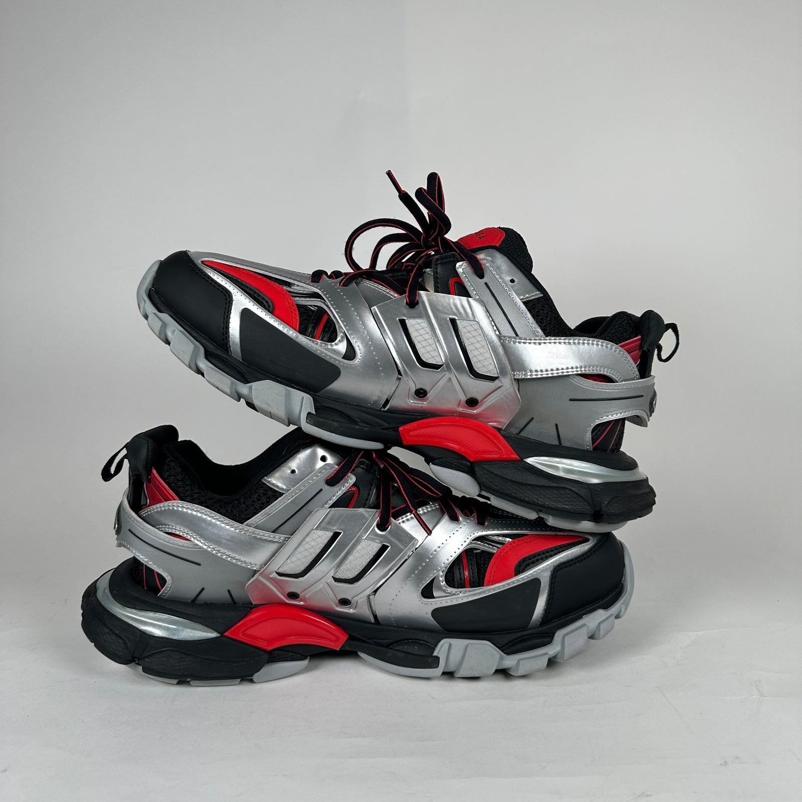 Balenciaga Metallic Bred Tracks Size 10