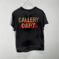 Gallery Dept Vintage Black 'Corona Virus Tour' T-Shirt Size M