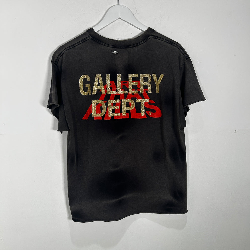 Gallery Dept Vintage Black 'Corona Virus Tour' T-Shirt Size M