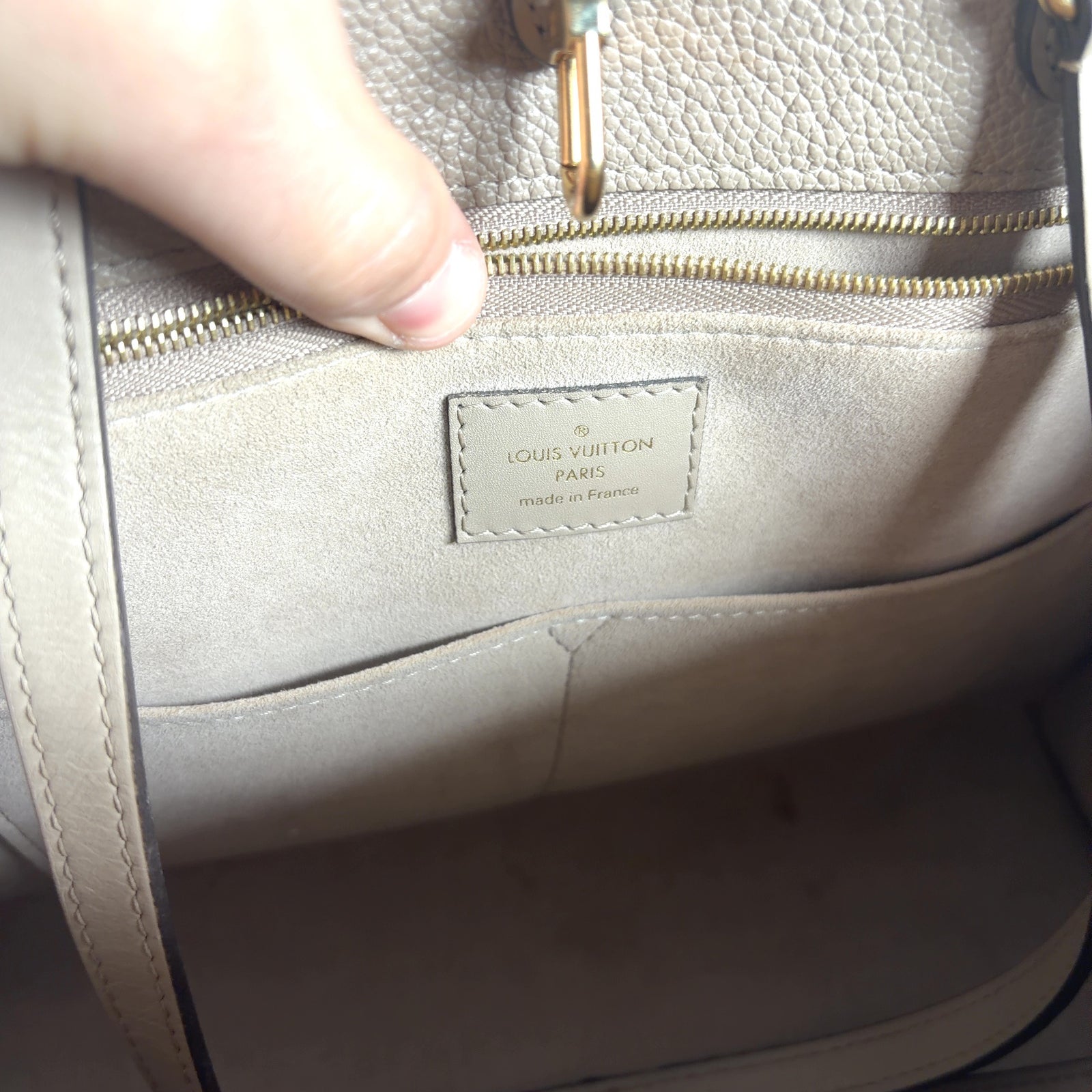 Louis Vuitton Empreinte All Over Monogram Tote Bag
