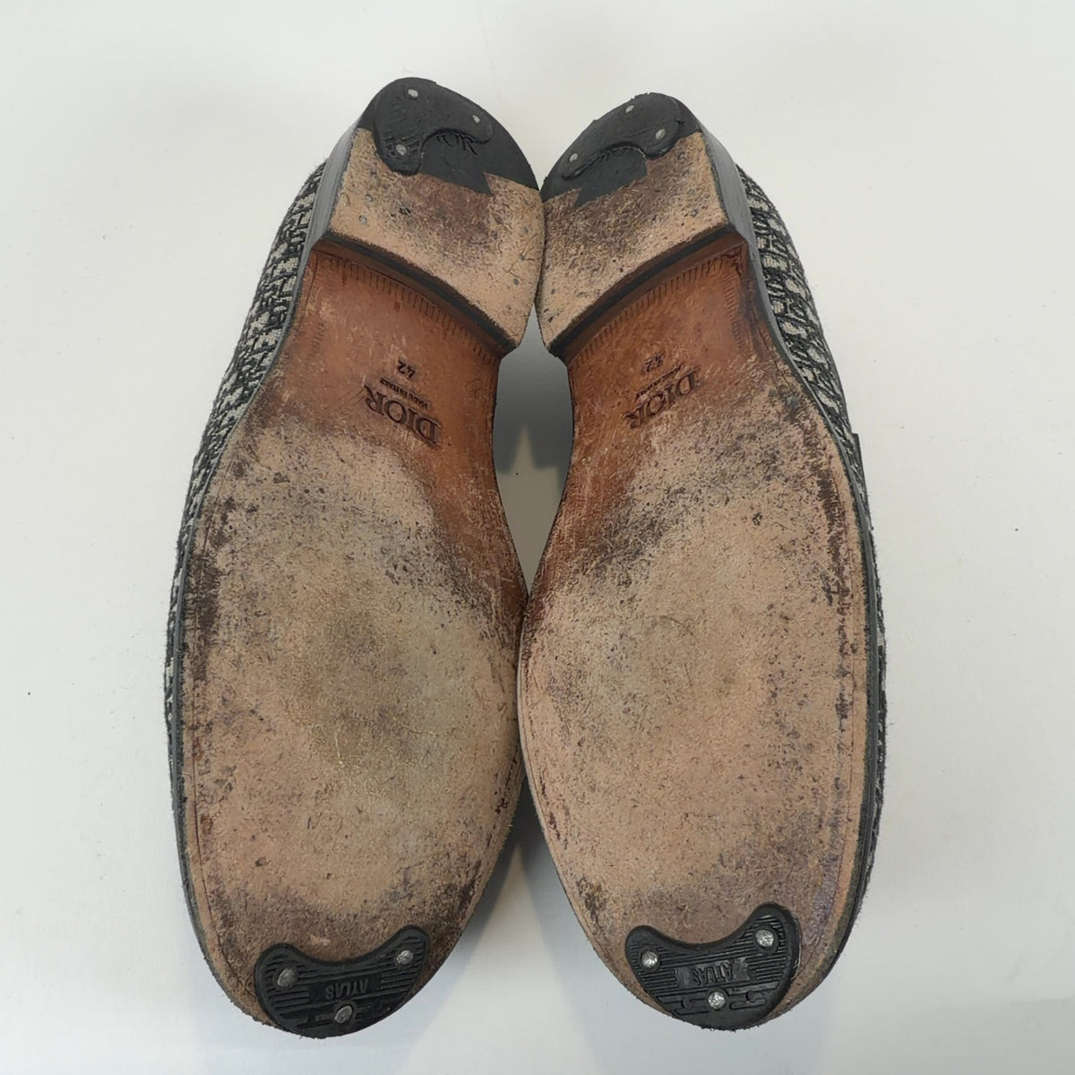 Dior Oblique Monogram Canvas Loafers