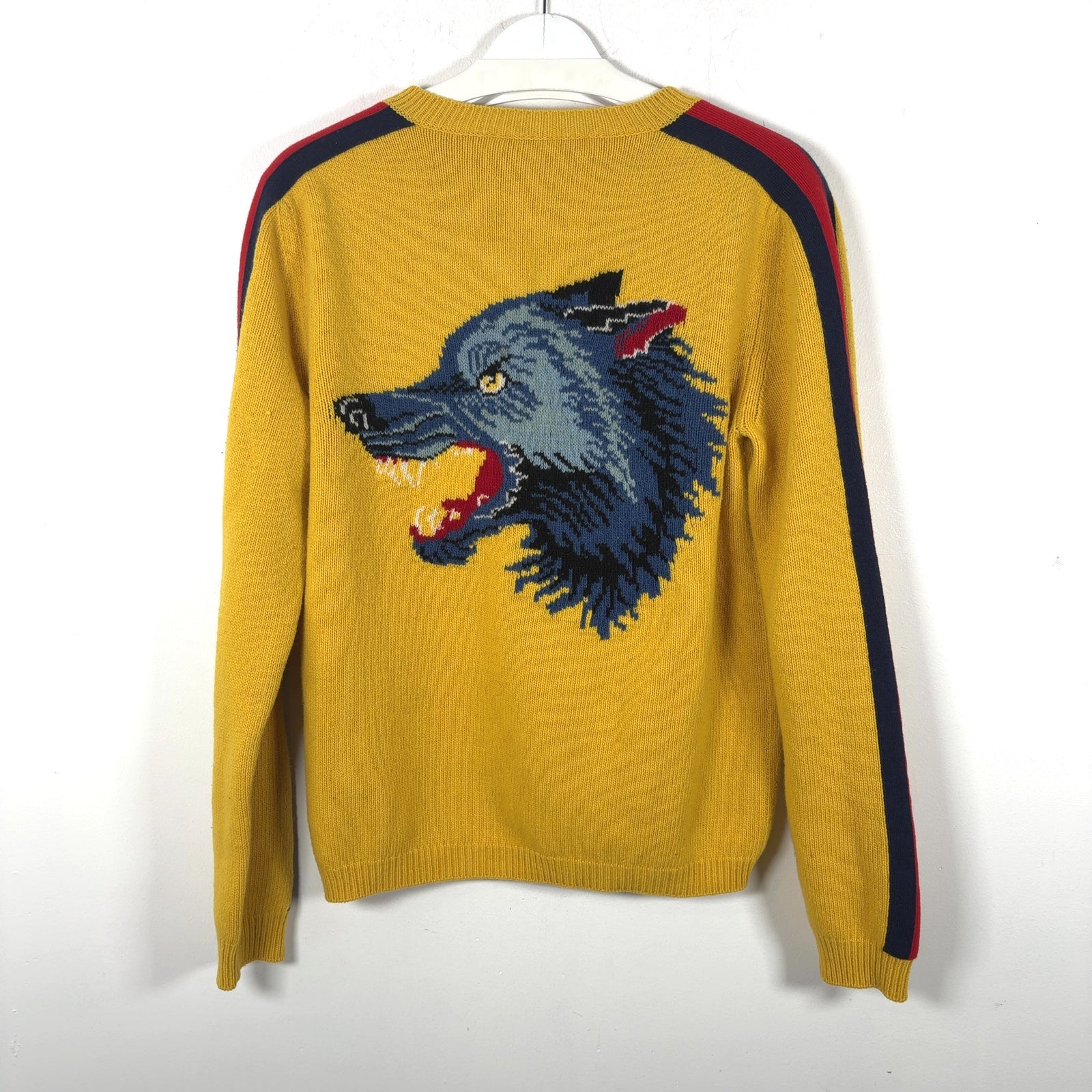 Gucci 'Blind For Love' Wolf Graphic Crewneck