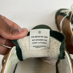 Golden Goose Green/Brown Superstar Sneaker Size 45