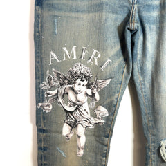Amiri Clay Indigo Cherub Jeans