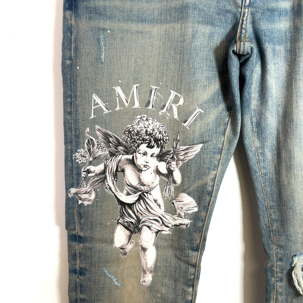 Amiri Clay Indigo Cherub Jeans