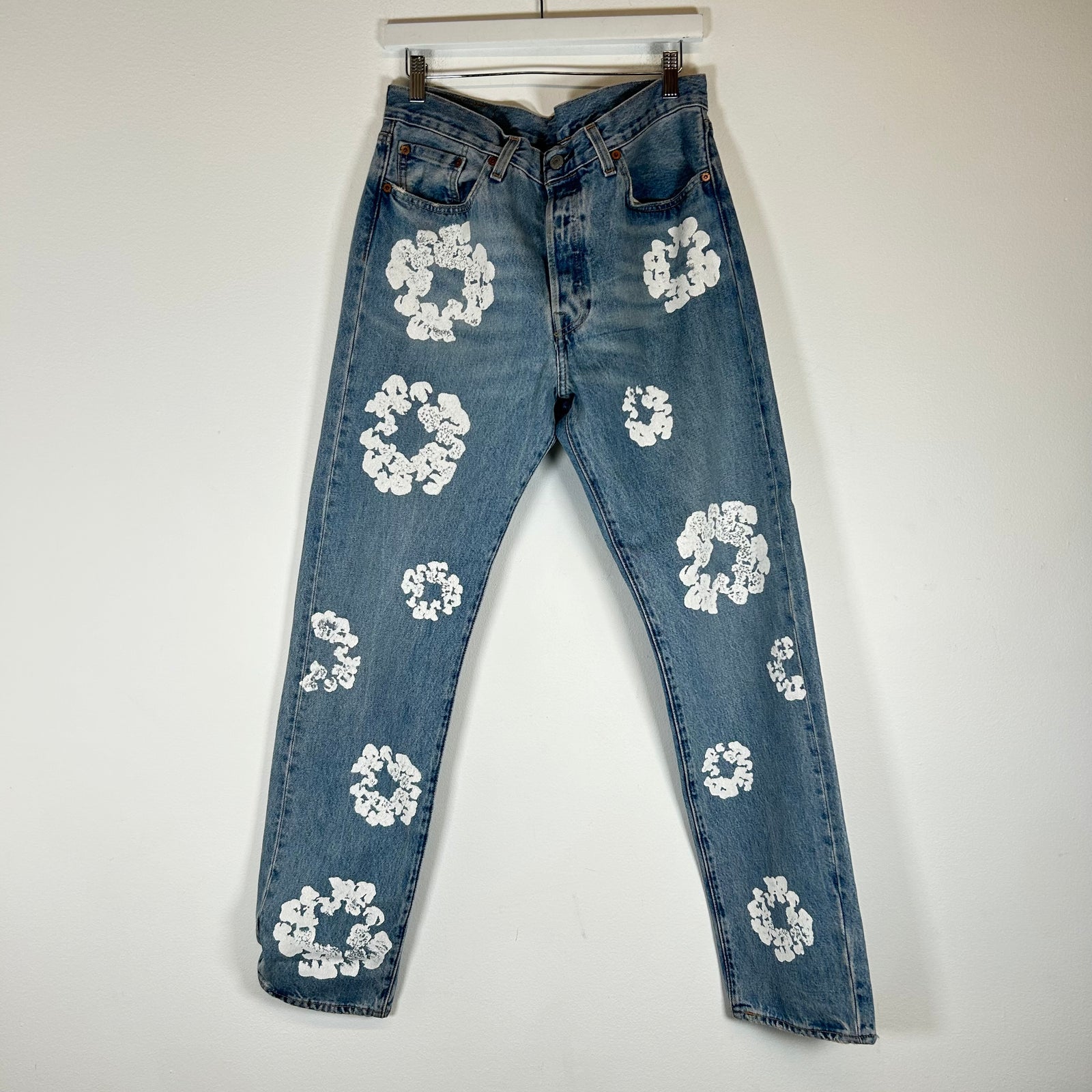 Denim Tears Blue Wreath Jeans Size 33