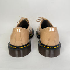 Undercover x Dr. Martens Beige 1461 Patent Leather Derby Shoes Size 10