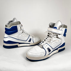 Louis Vuitton Blue High Trainers LV 12
