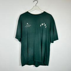 Amiri Green Vintage Collegiate Logo T-Shirt Size S