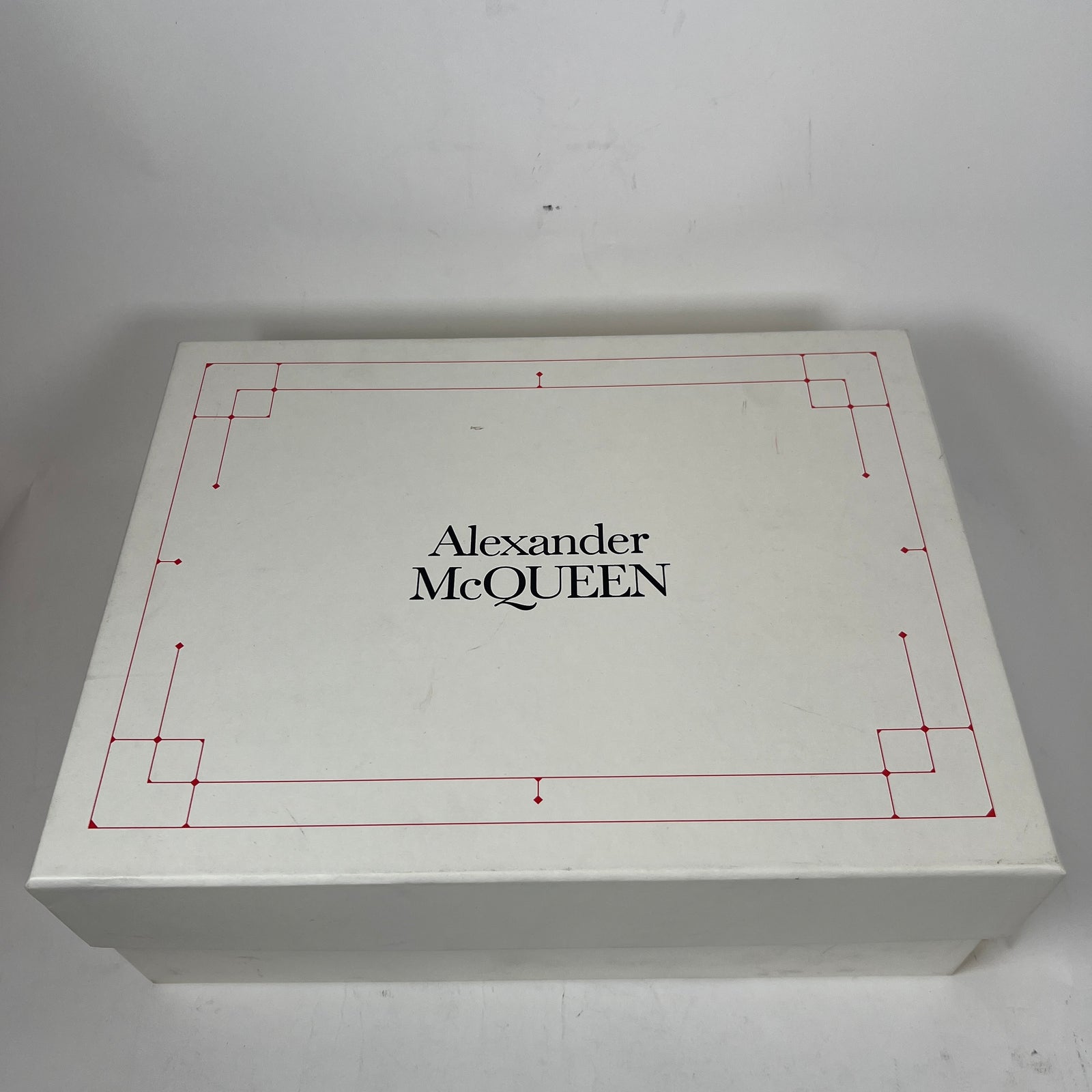 Alexander McQueen White/Yellow Sneaker Size 37