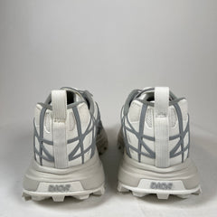 Dior B31 White/White Carnage Rubber Mesh Runner Size 41
