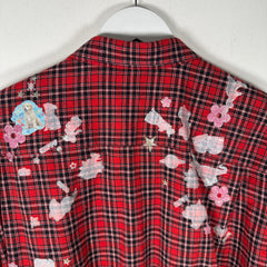 Vetements AW18 Sticker Flannel Size S