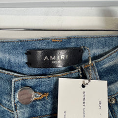 Amiri MX1 Blue Banadana Size 34