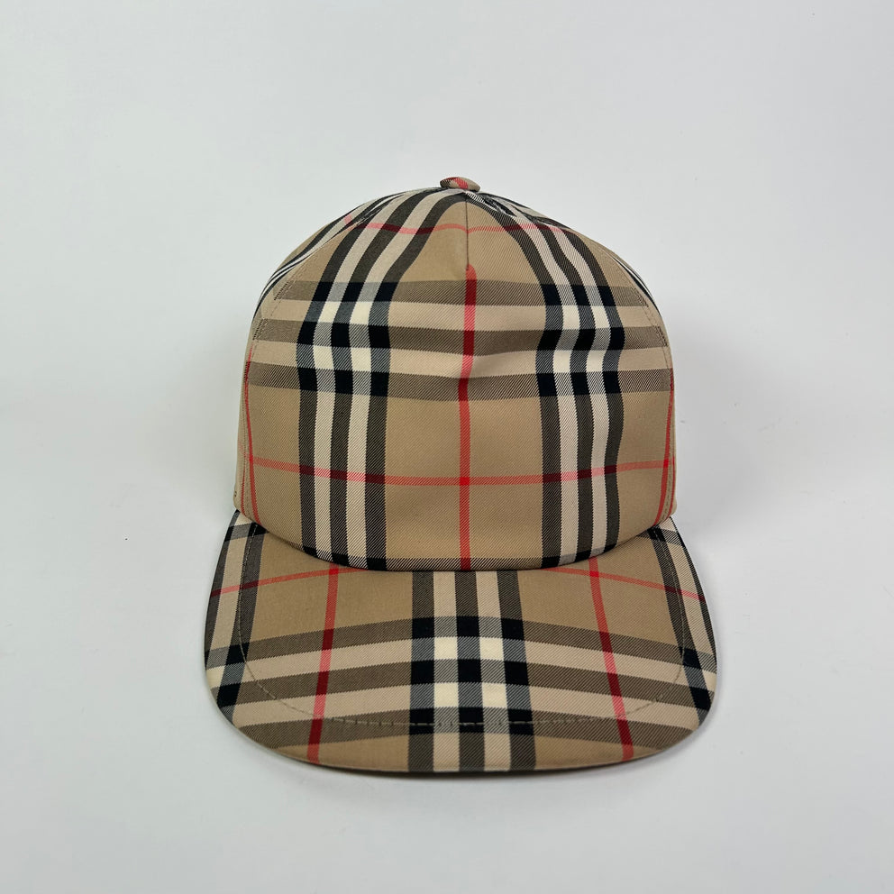 Burberry Check Baseball Hat