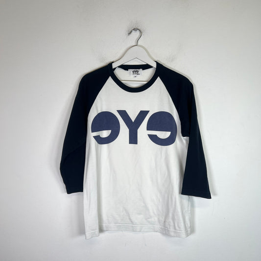 Comme Des Garcons x Junya Watanabe eYe Navy Raglan Longsleeve Size M