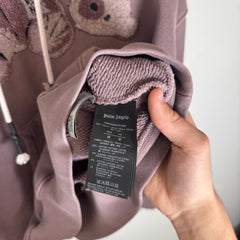 Palm Angels Lavender 'Kill The Bear' Hoodie Size M