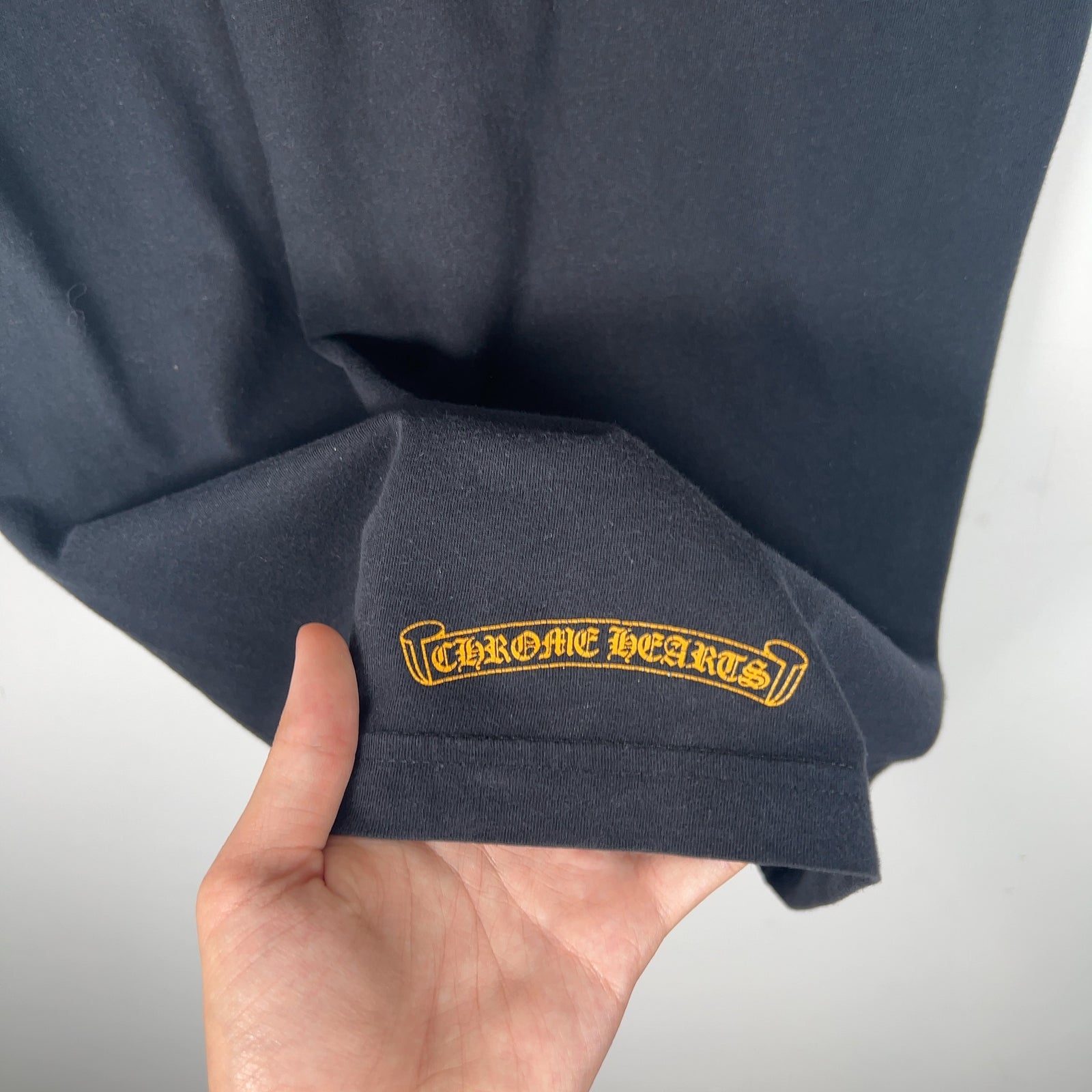 Chrome Hearts Scroll Logo T-Shirt