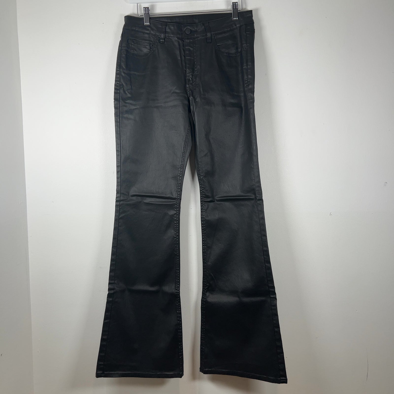 Ksubi Waxed Flare Denim Jeans