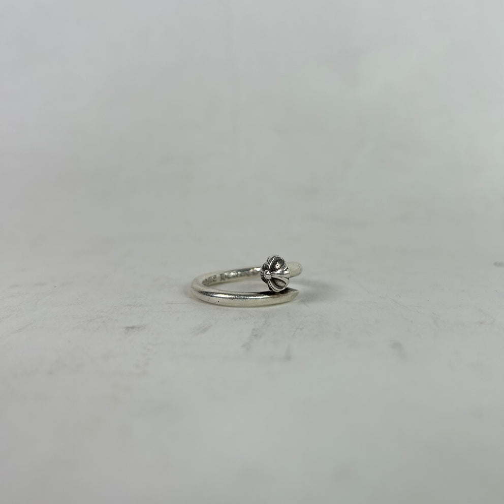 Chrome Hearts Silver .925 Cross Nail Ring Size 9.5