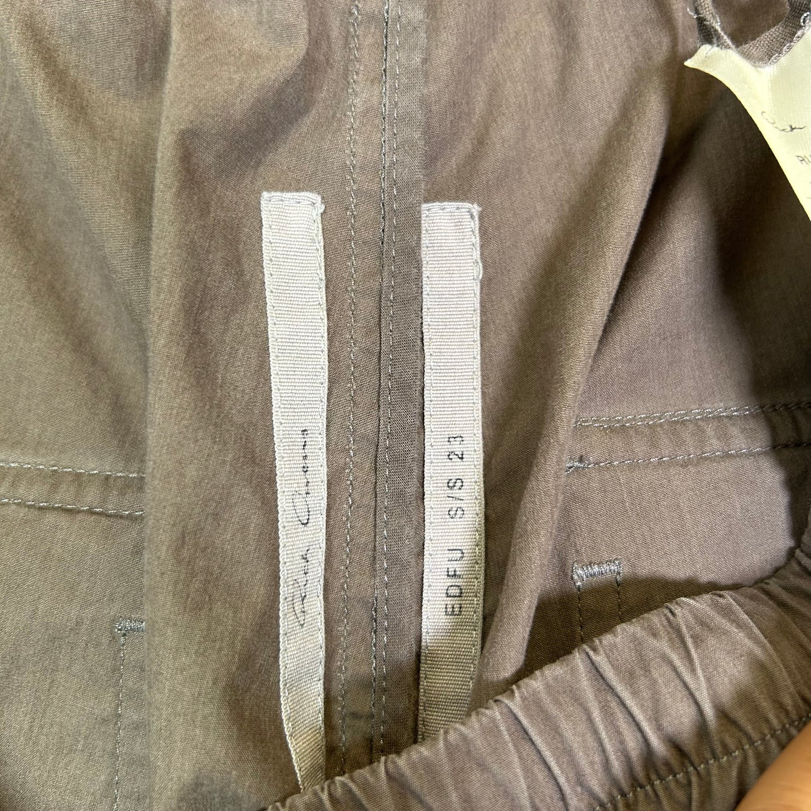 Rick Owens SS23 EDFU Dust Drawstring Pants