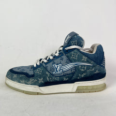 Louis Vuitton Monogram Denim High-Top LV Trainer