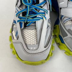 Balenciaga Grey/Blue Track Sneakers Size 44