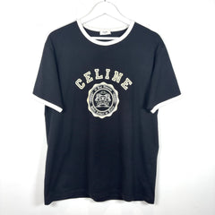 Celine University Logo Ringer T-Shirt