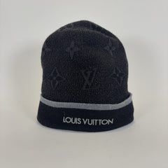 Louis Vuitton Monogram Logo Beanie