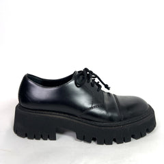 Balenciaga Leather Tractor Derby