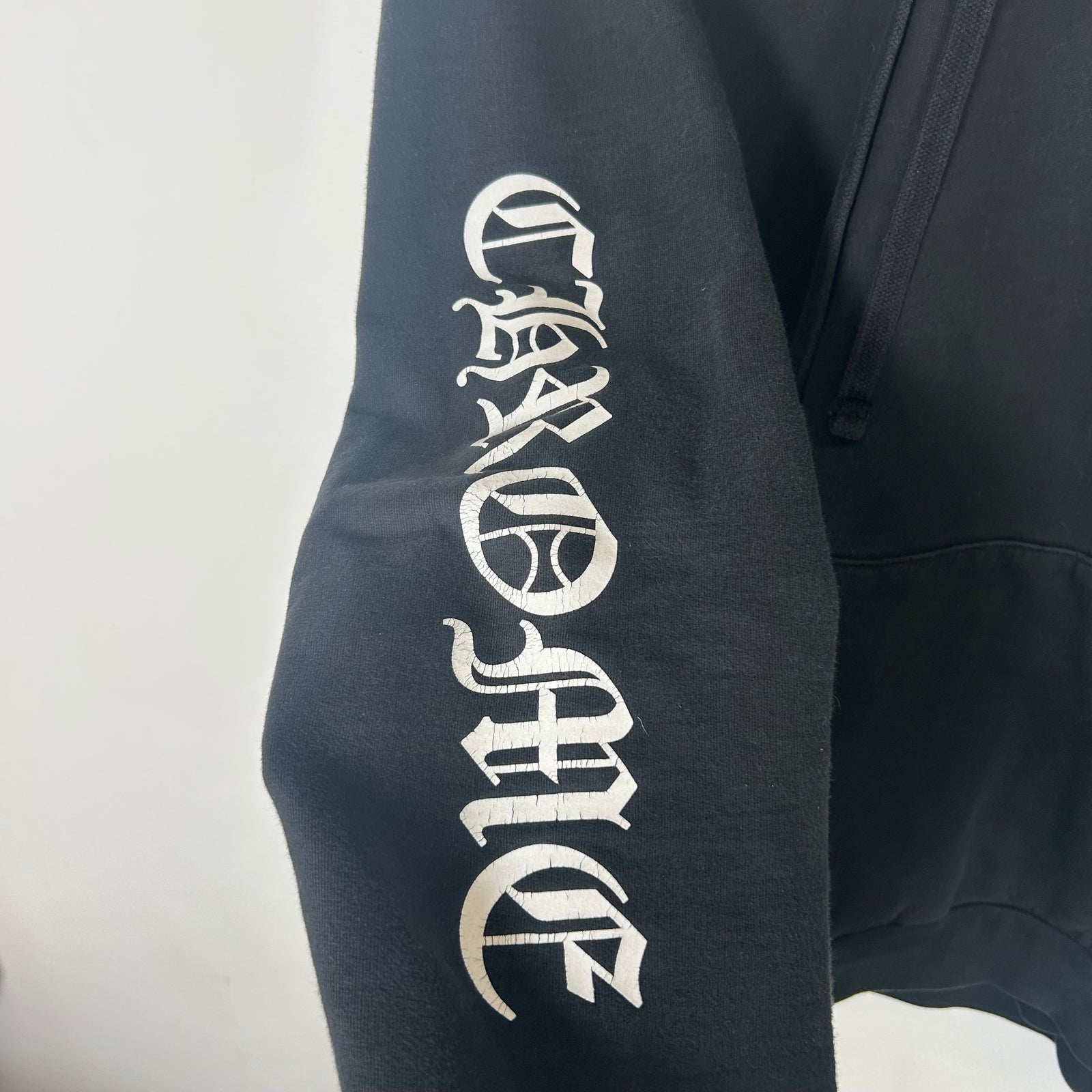 Chrome Hearts Black Matty Boy Chomper Hoodie Size L