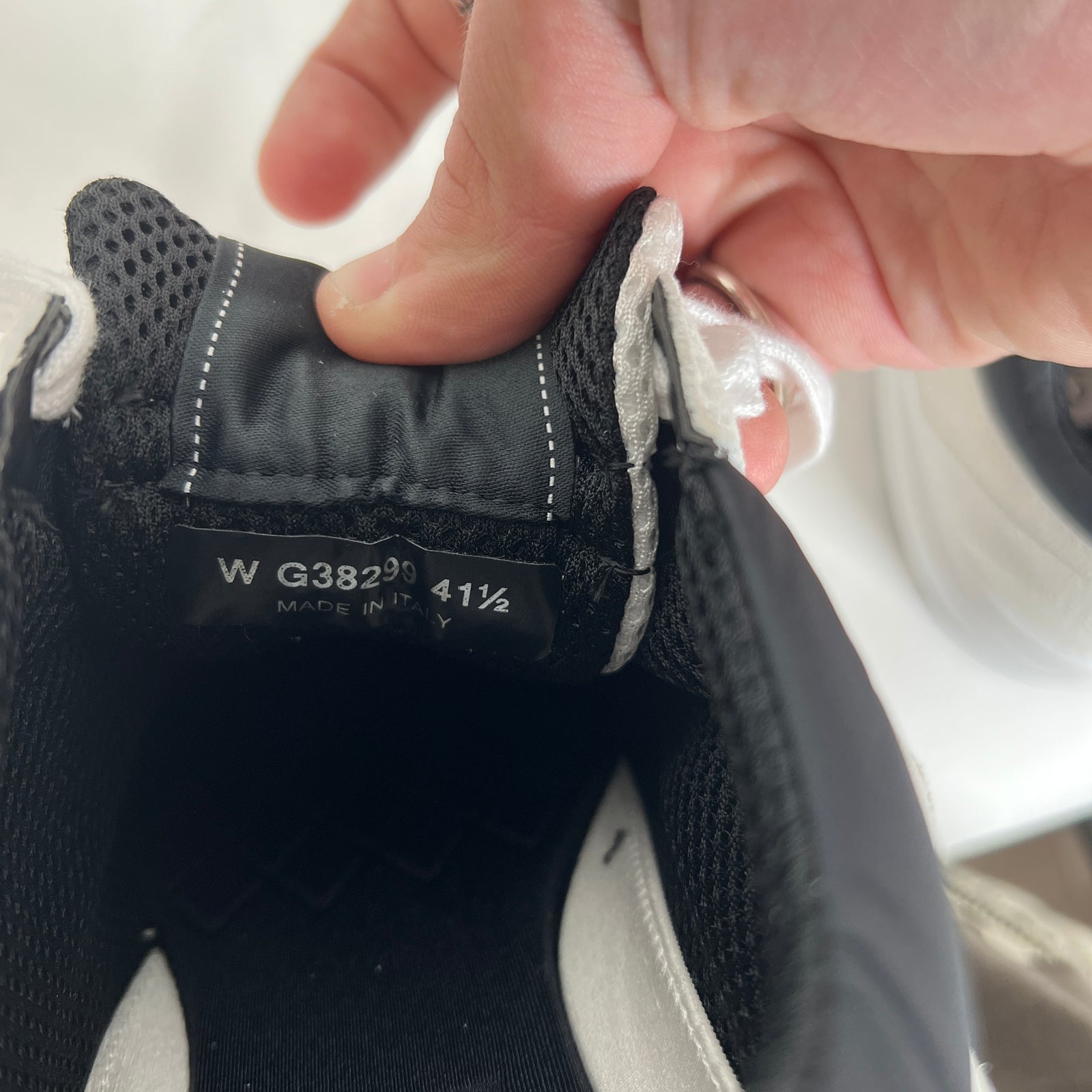 Chanel White CC Sneakers 41.5