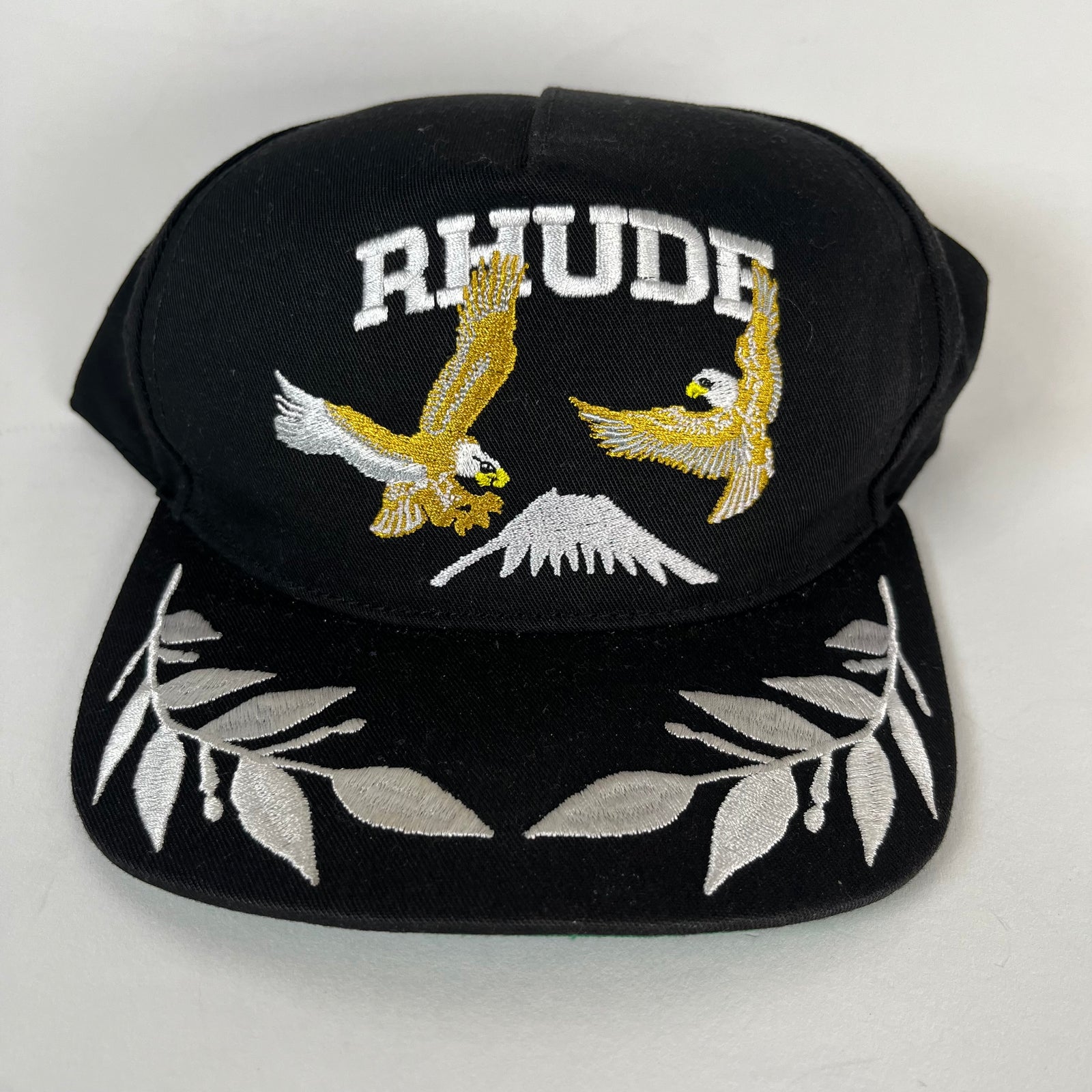 Rhude Black Eagle Souvenir Cap