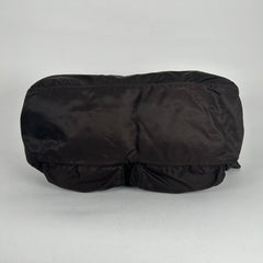 Prada Brown Messenger Buckle Bag