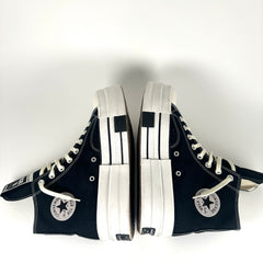 Rick Owens x Converse Drkstar Double Bumper Hi Top Size 10