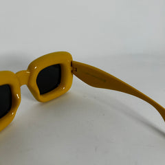 Loewe Yellow Inflated Square Sunglasses