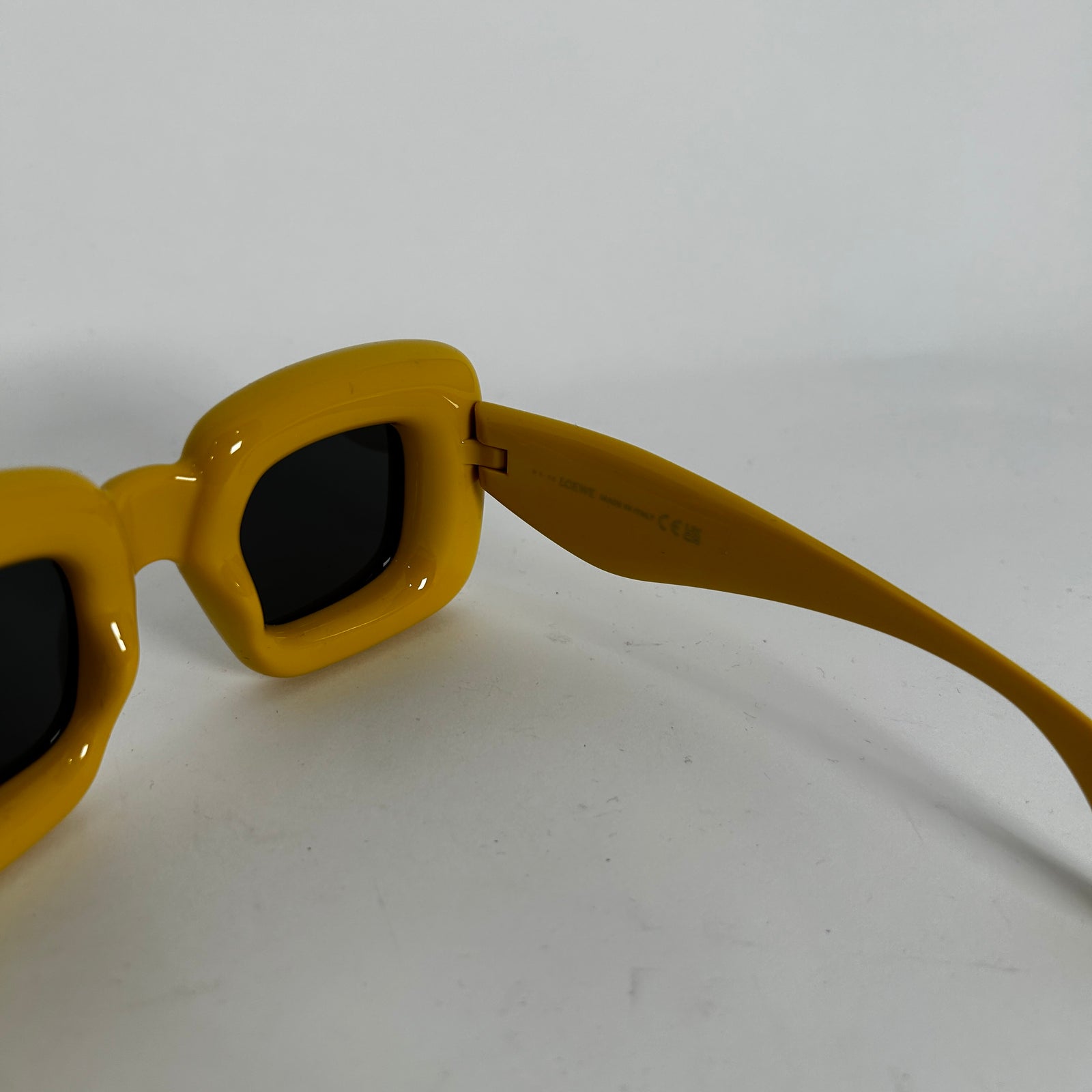 Loewe Yellow Inflated Square Sunglasses