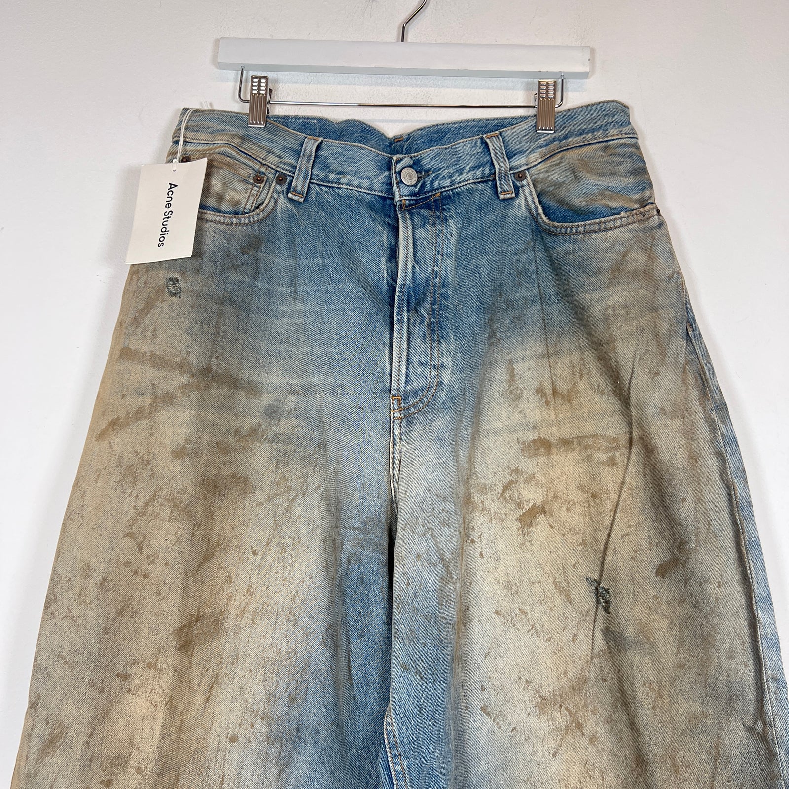 Acne Studios Mudwash 2023M Baggy Jeans Size 34