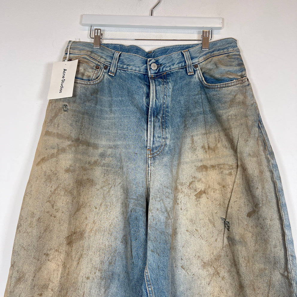 Acne Studios Mudwash 2023M Baggy Jeans Size 34