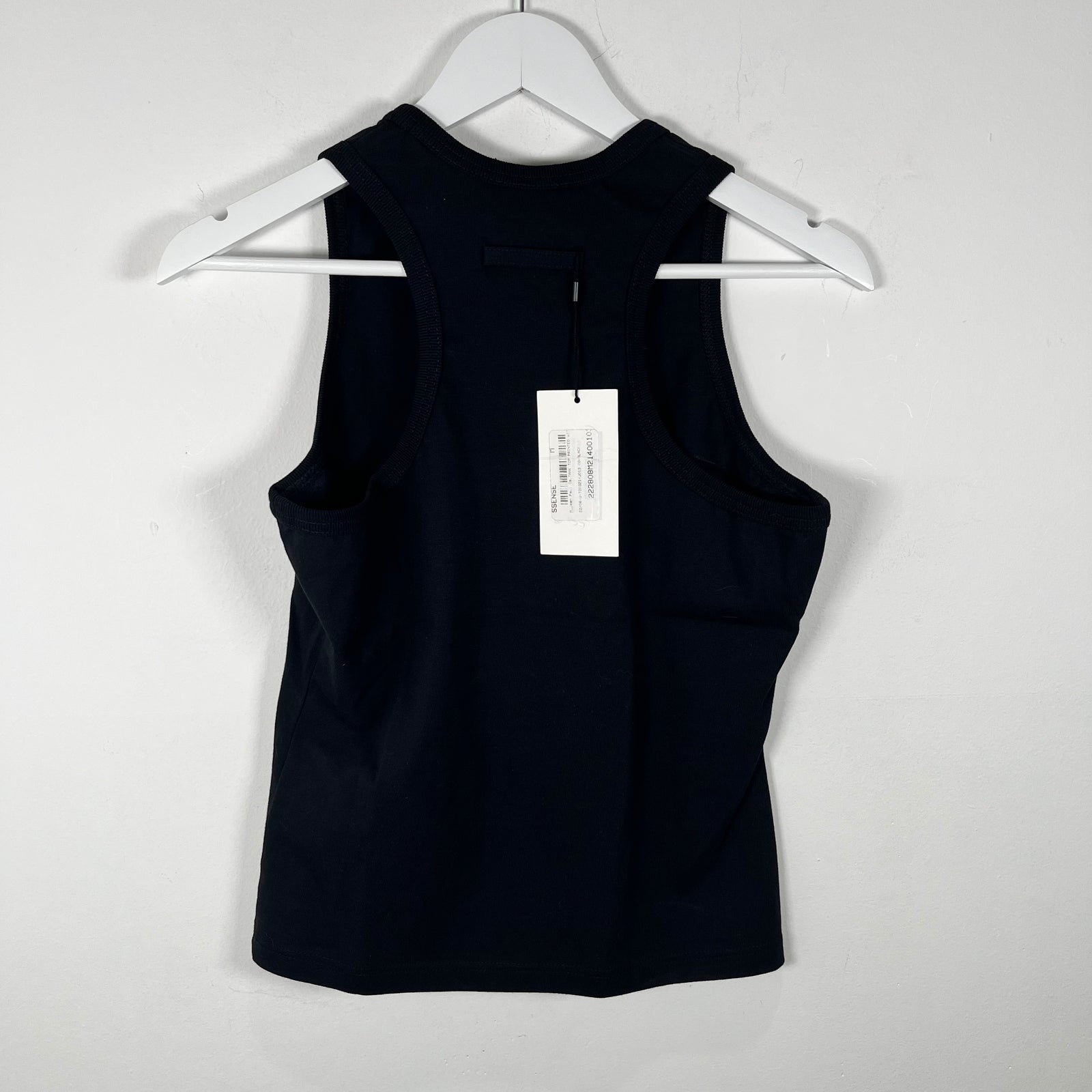 Jean Paul Gaultier Evidemment Black Tank Top Size M