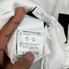 Off White Construction Graphic Hoodie Size XL