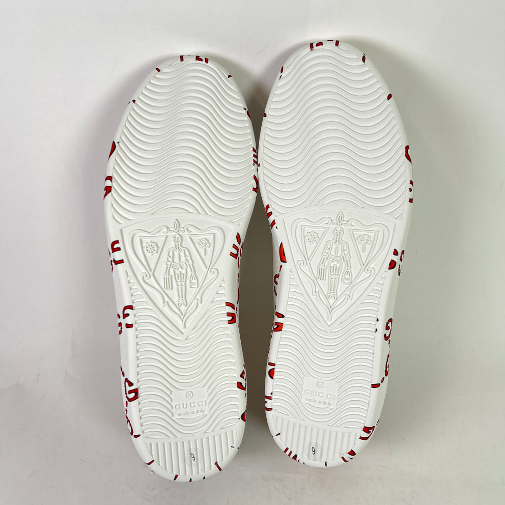 Gucci GG Ghost Ace Low-Top Sneakers