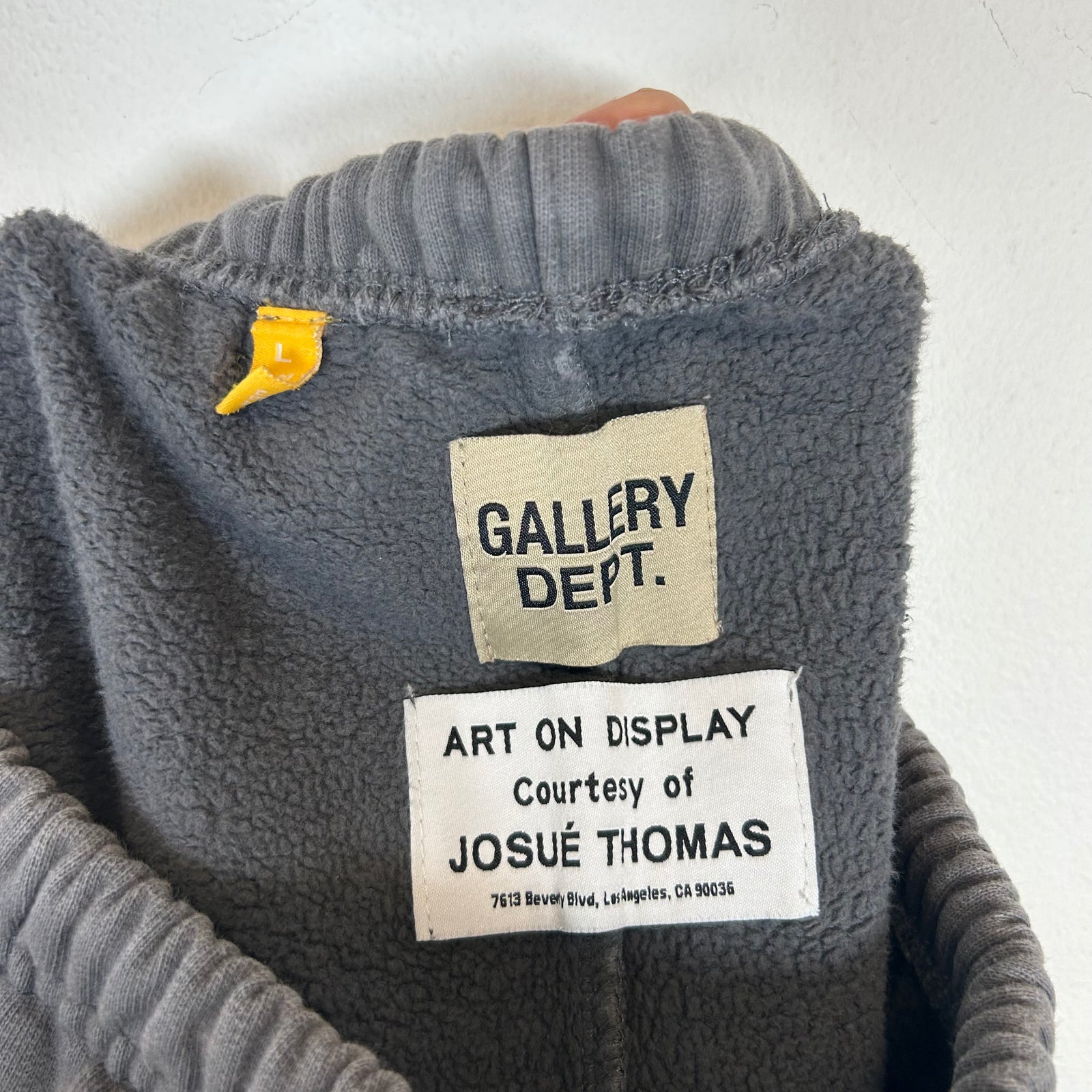 Gallery Dept Grey Flared Sweatpants Size L