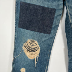 Number (N)ine Kurt Cobain Denim Patch Jeans Size 4