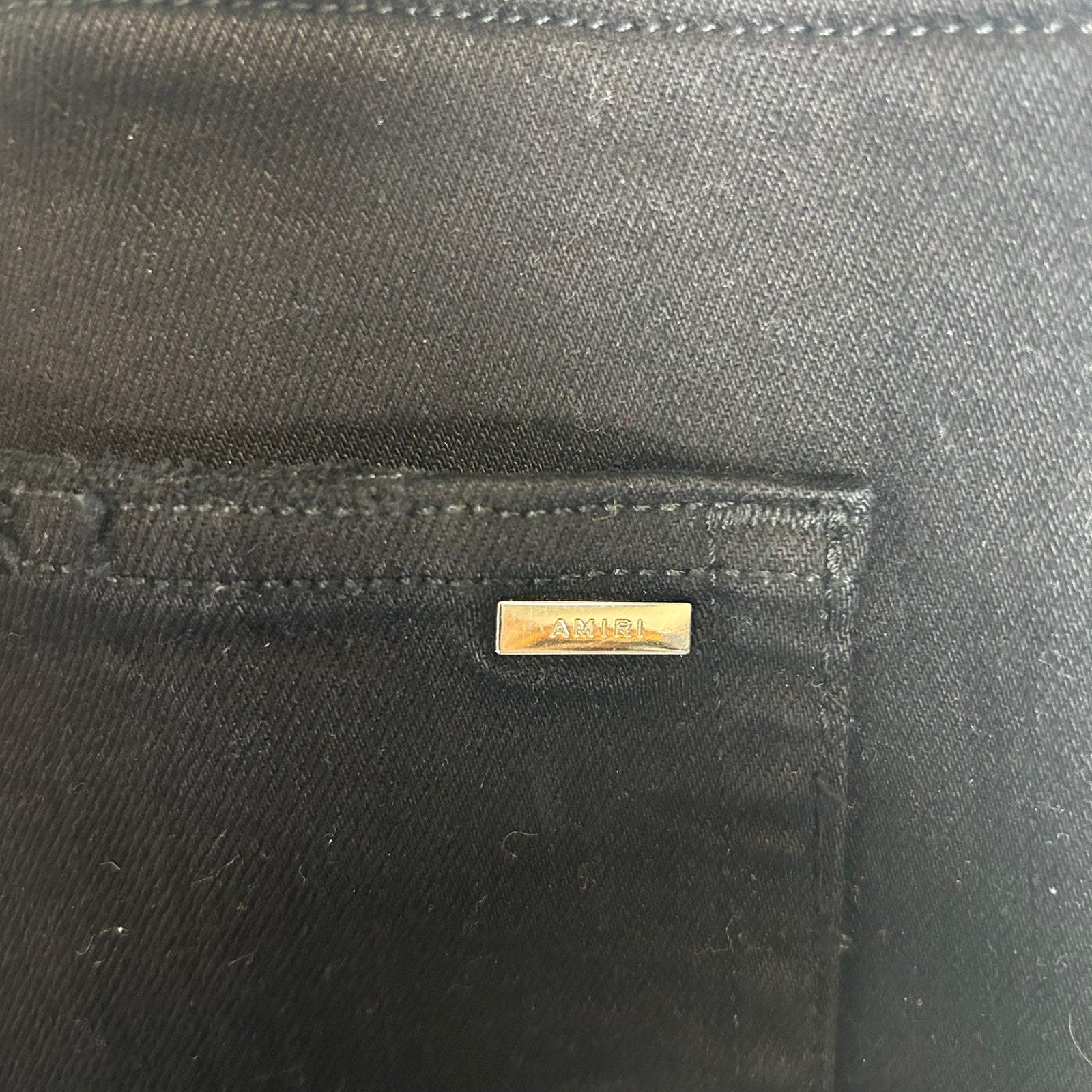 Amiri Black Biker Jeans Size 38