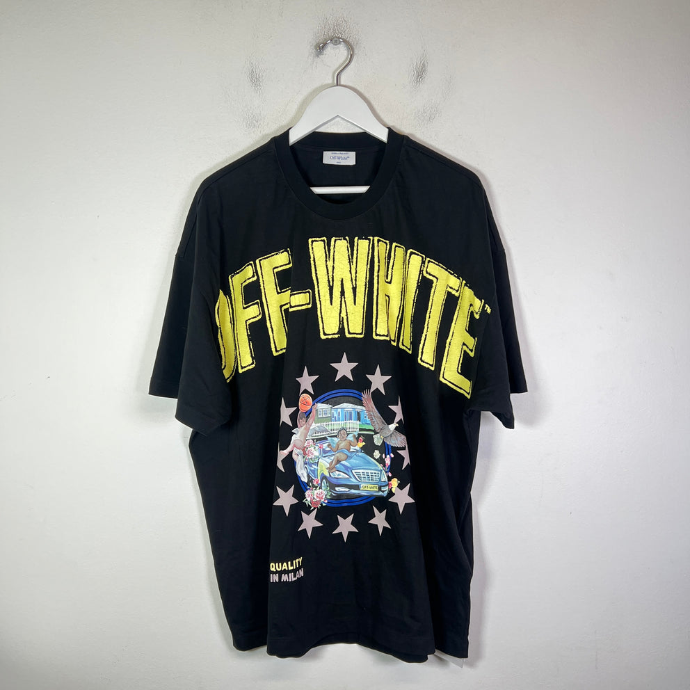 Off-White Fresco Star Oversized T-Shirt