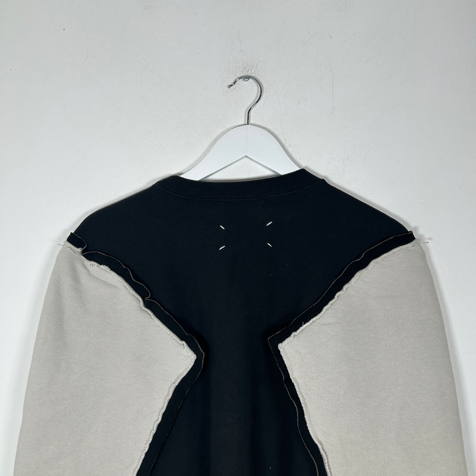 Maison Margiela Contrast Sleeve Crewneck Size XS