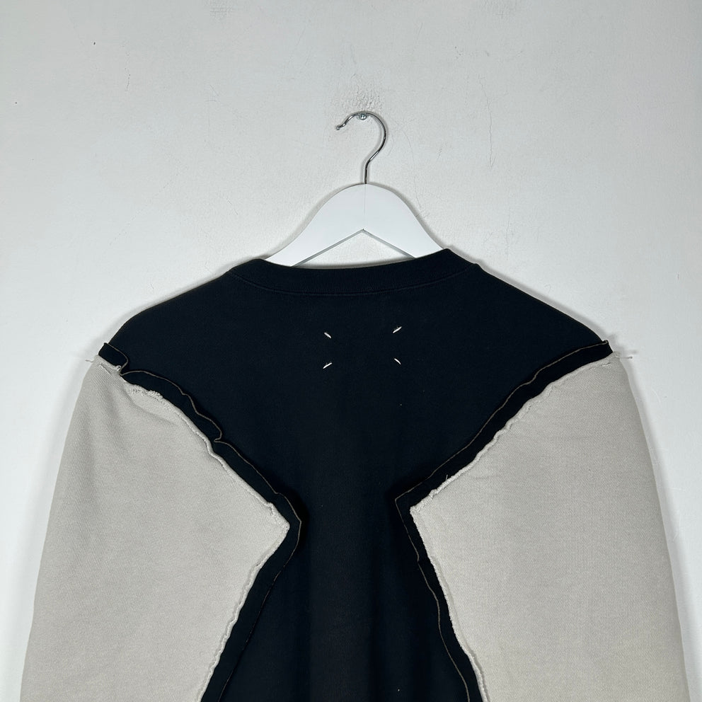 Maison Margiela Contrast Sleeve Crewneck Size XS