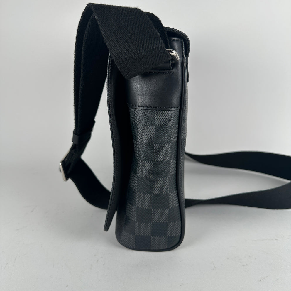 Louis Vuitton Graphite Damier District PM Cross Body